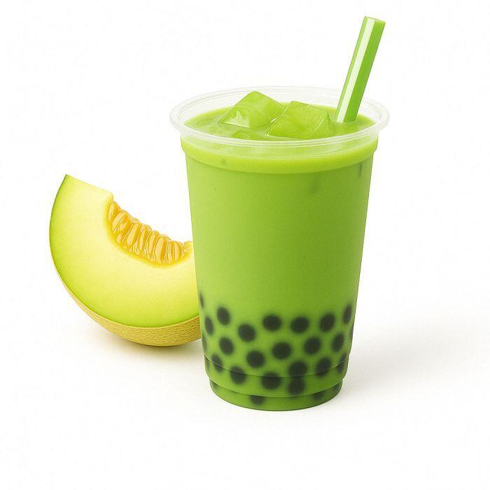 Honeydew Milk Tea (24oz)